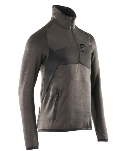 Mascot Grey / Black Fleece Half Zip (18003-316-1809)