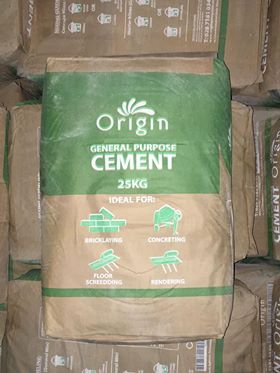 Origin Cement 25Kg | Buy Online Now at The Dandy's