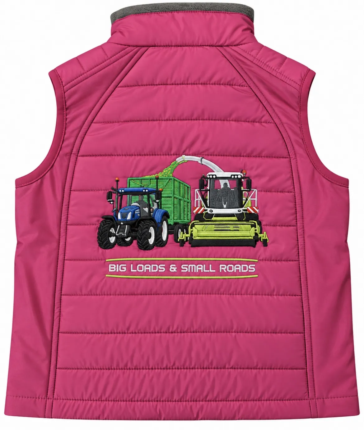 Kids Impact Body Warmer Country Life Pink