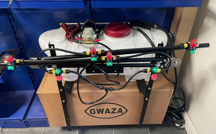 Gwaza - 60 Litre ATV Sprayer with 2.6M Folding Boom (10897)