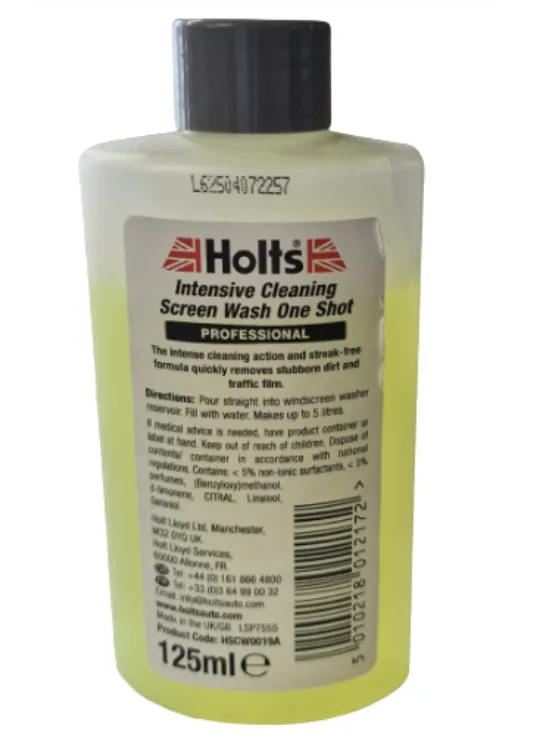 Holts - Screenwash 1 Shot 125ml
