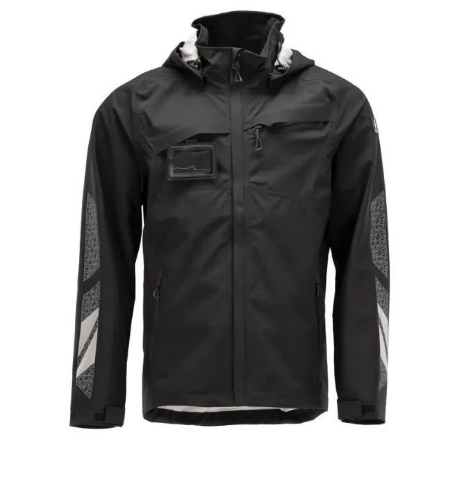 Mascot Black Waterproof Outer Shell Jacket (18001 - 249 - 09)