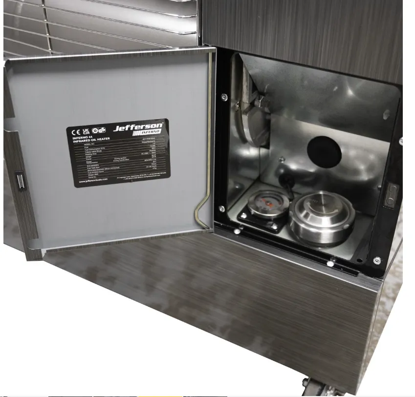 Jefferson 52,000 BTU Industrial Infrared Oil Heater (JEFHTINFR052)