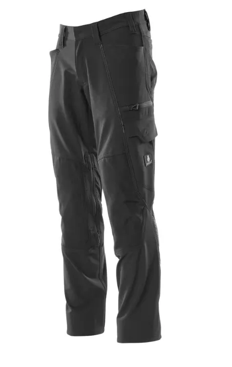 Mascot Full Stretch Trouser Kneepad Pocket Black (18079 - 511 - 09)