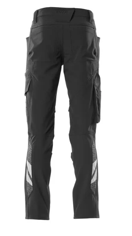 Mascot Full Stretch Trouser Kneepad Pocket Black (18079 - 511 - 09)