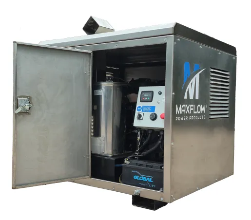Maxflow Industrial Diesel Hot Pressure Cabinet Washer