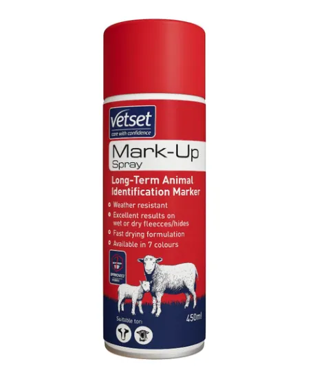 Vet Set - Agri Marker Spray 450ml