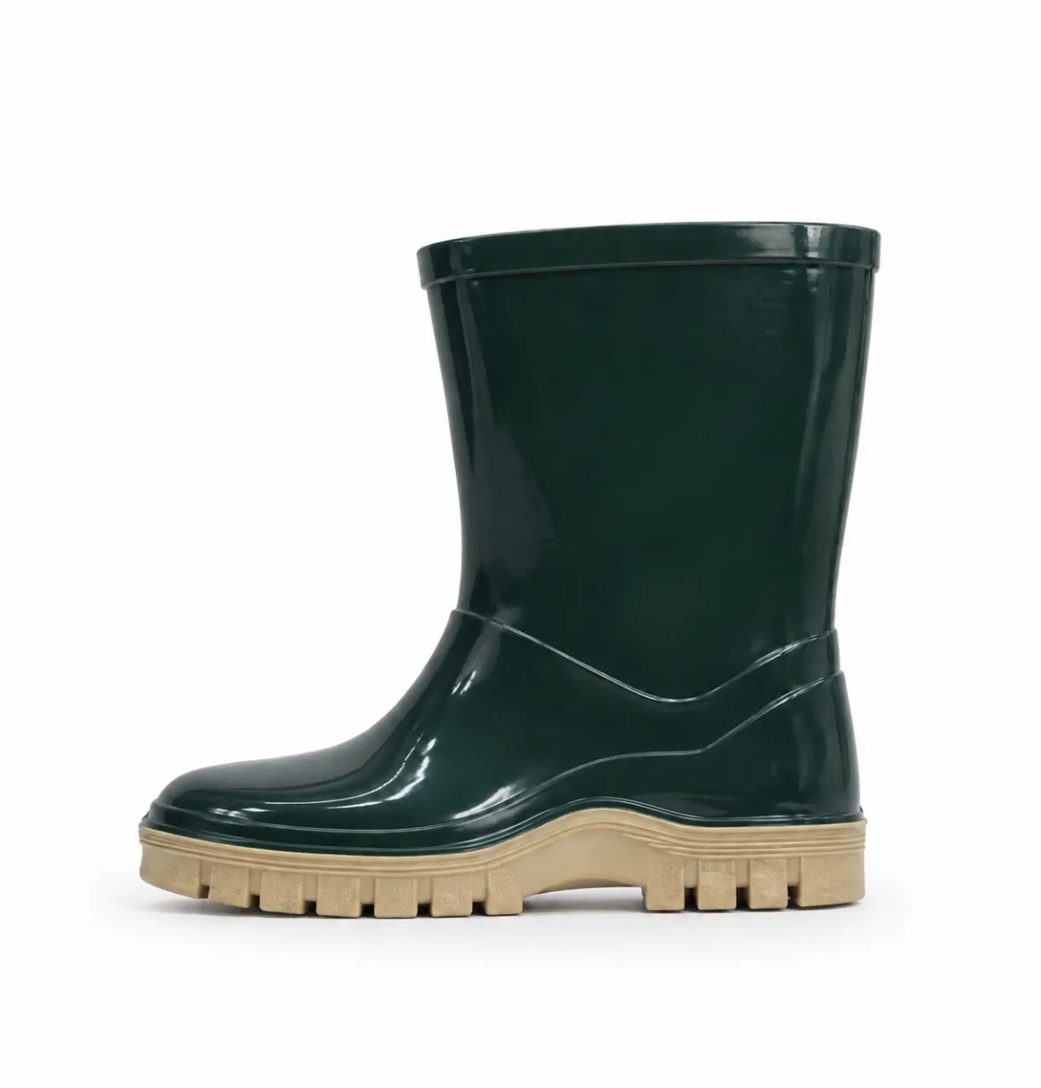 Xpert Junior Tactor Wellingtons Green