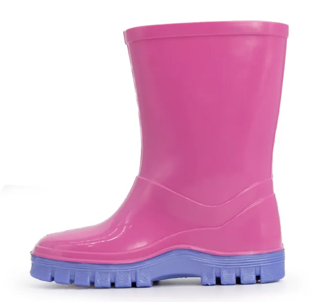 Xpert Junior Tactor Wellingtons Pink